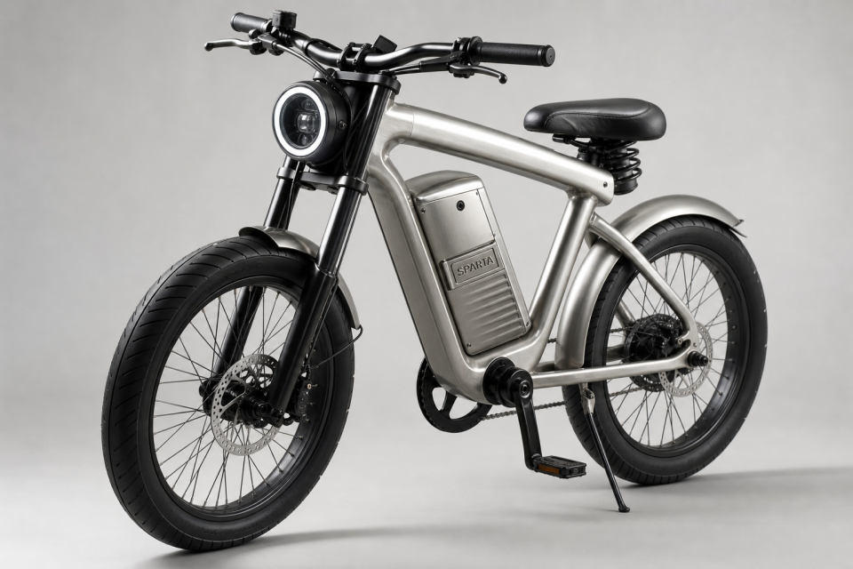 Vélo électrique modèle citadin Acme-Corp